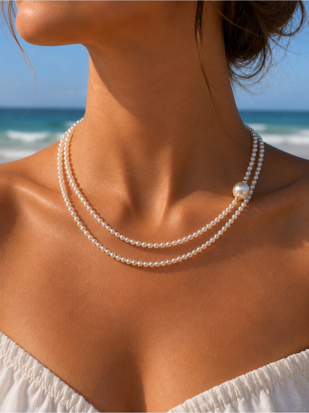 The Madeleine Pearl Necklace (N57)